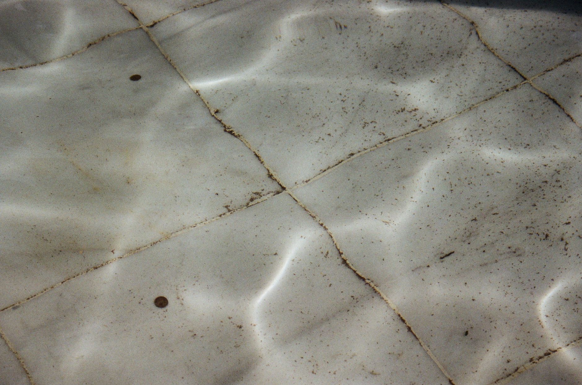dirt in pool