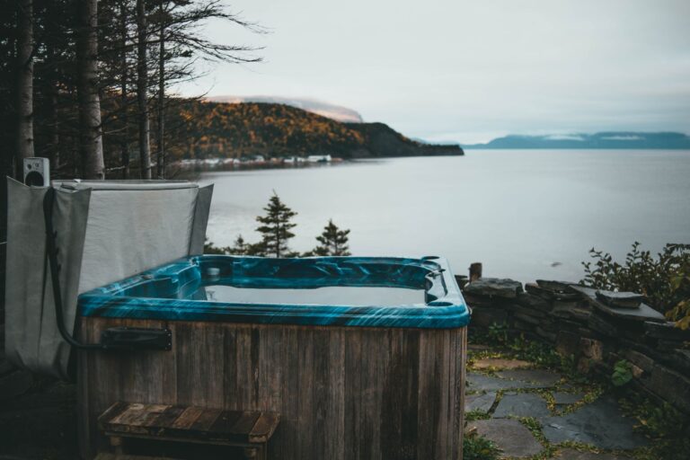 how often change hot tub water